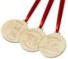 Medal na pasowanie, ślubowanie - Drewniany, personalizacja, wiele wzorów