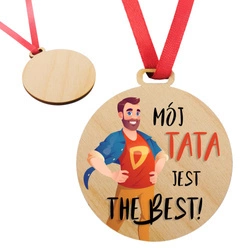 Prezent dla Taty - medal, upominek
