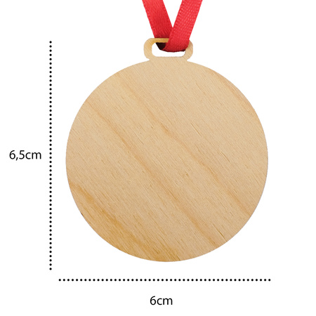 Medal Dzień Przedszkolaka - Drewniany, personalizacja, wiele wzorów