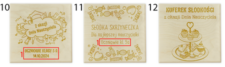 Personalizowana herbaciarka  - Prezent dla Nauczyciela 