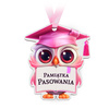 Medal na Pasowanie – Dla dziewczynek, sowa