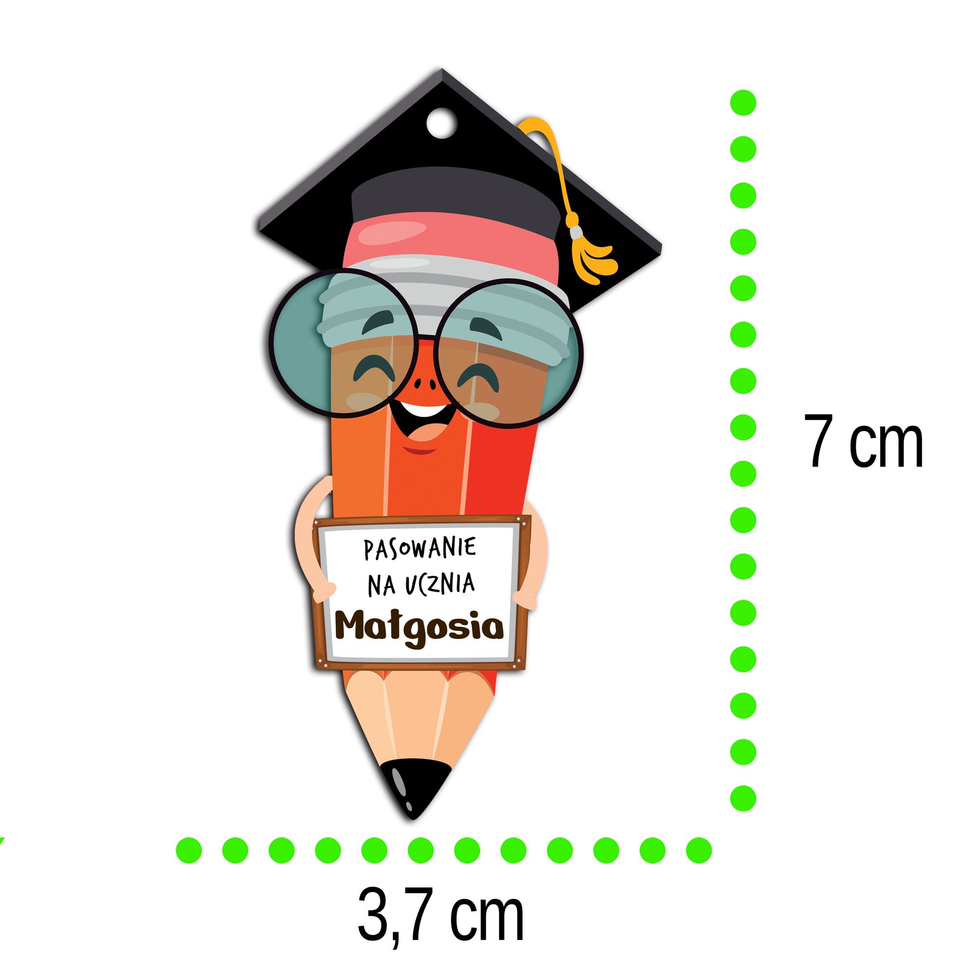 Medal ołówek, pasowanie, szkoła