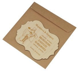 Podziękowanie dla Gości Weselnych - Drewniane, Personalizowane 