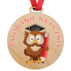 Medal Pasowanie Szkoła podstawowa - Drewniany