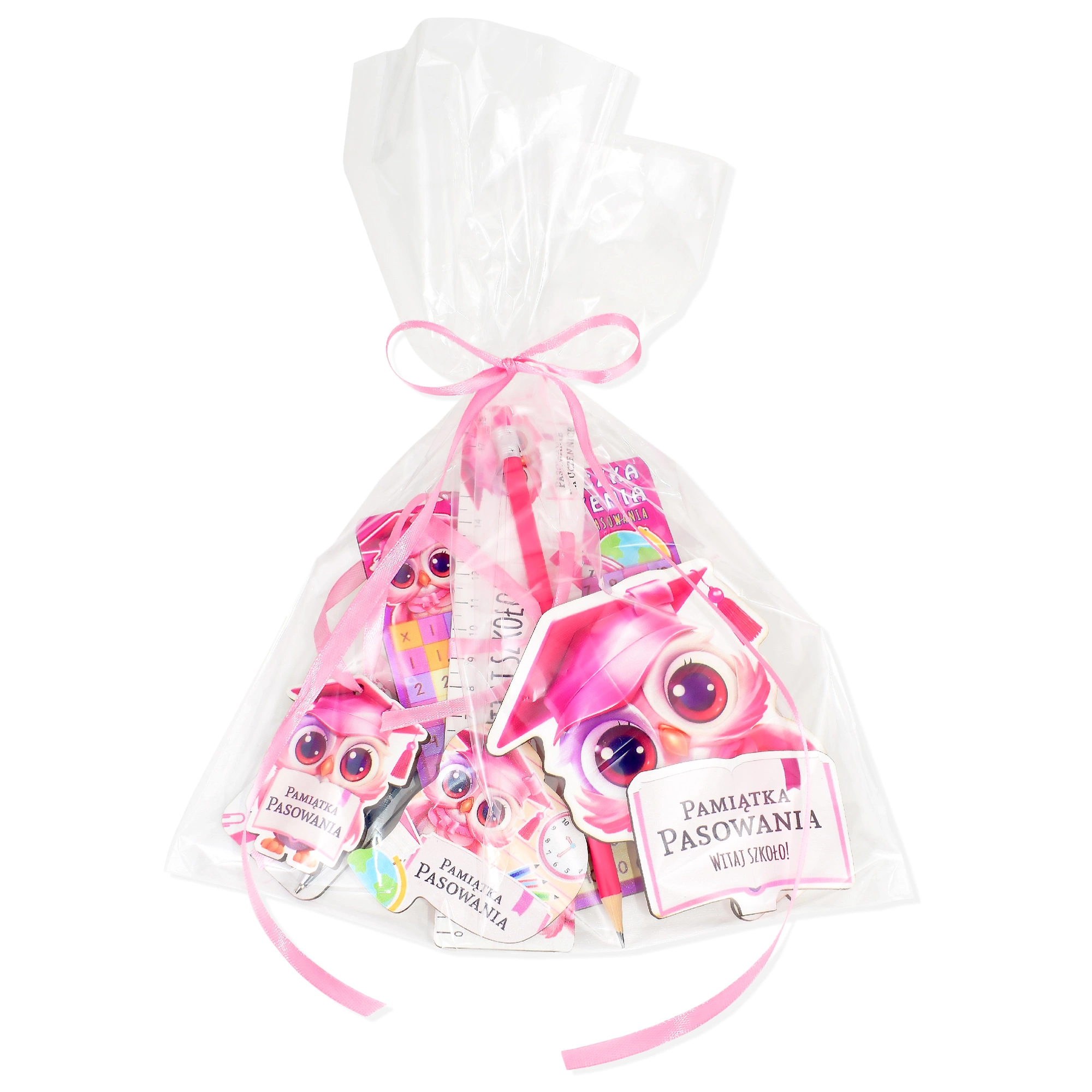 Gotowy zestaw na pasowanie dla dziewczynki