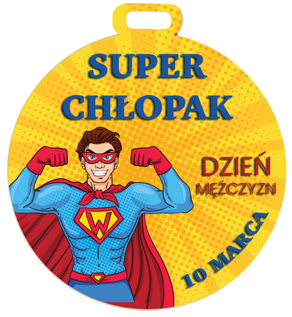 Prezent na Dzień Mężczyzn - Medal