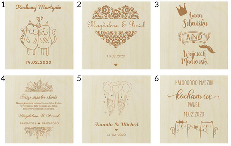 Prezent na Walentynki - Personalizowana herbaciarka 