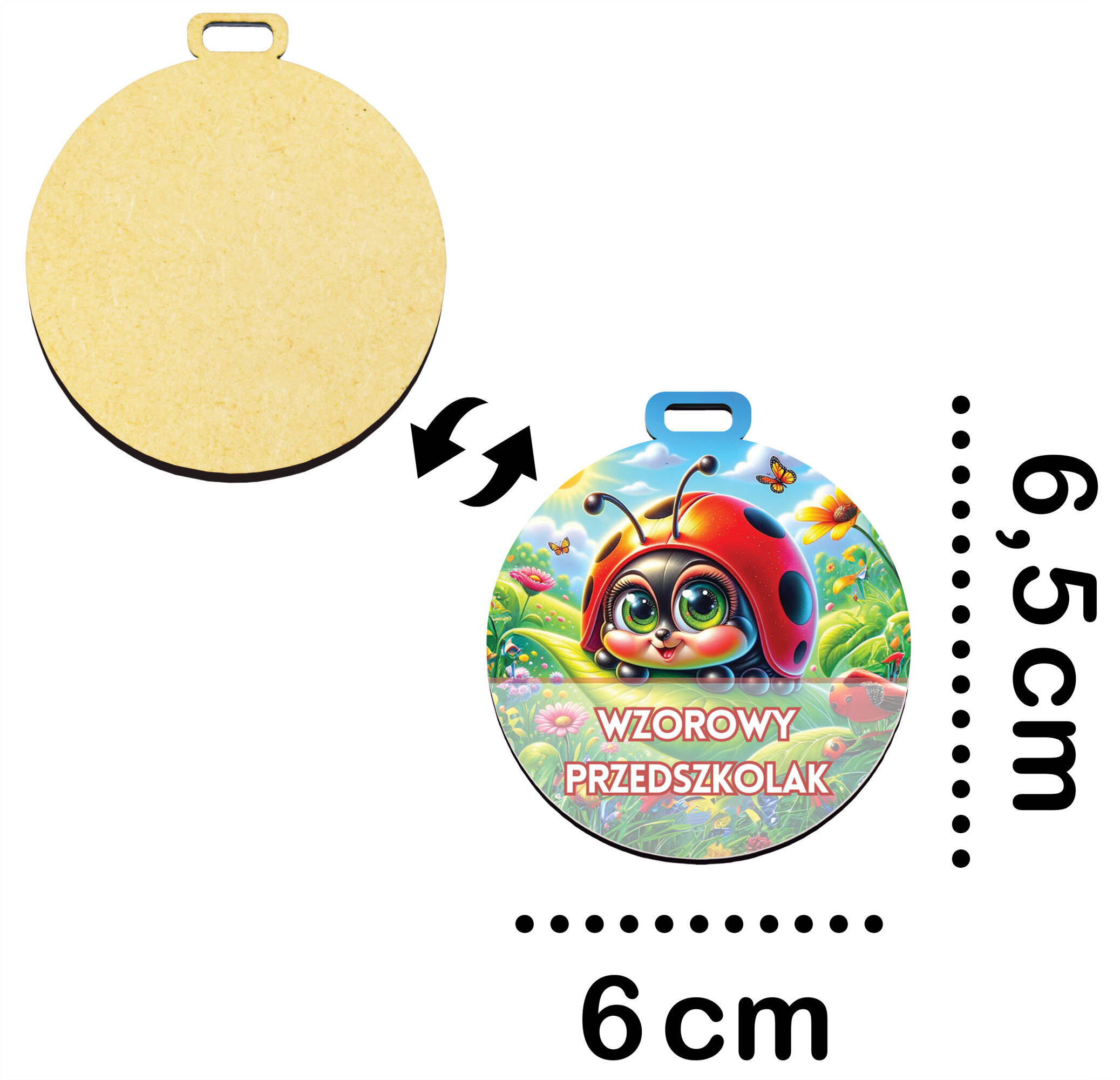 Medal pasowanie grupa biedronki
