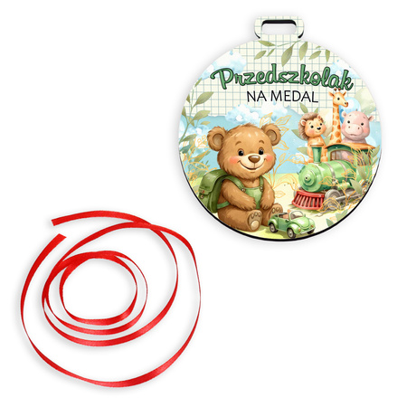 Pamiątkowy medal na rozpoczęcie przygody szkolnej pasowanie