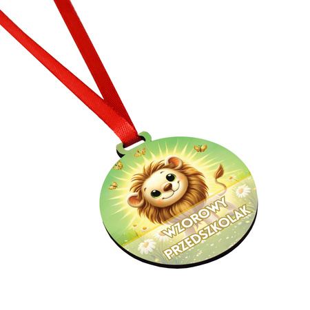 Medal Pasowanie/Dzień Przedszkolaka – Grupa Lwiątka