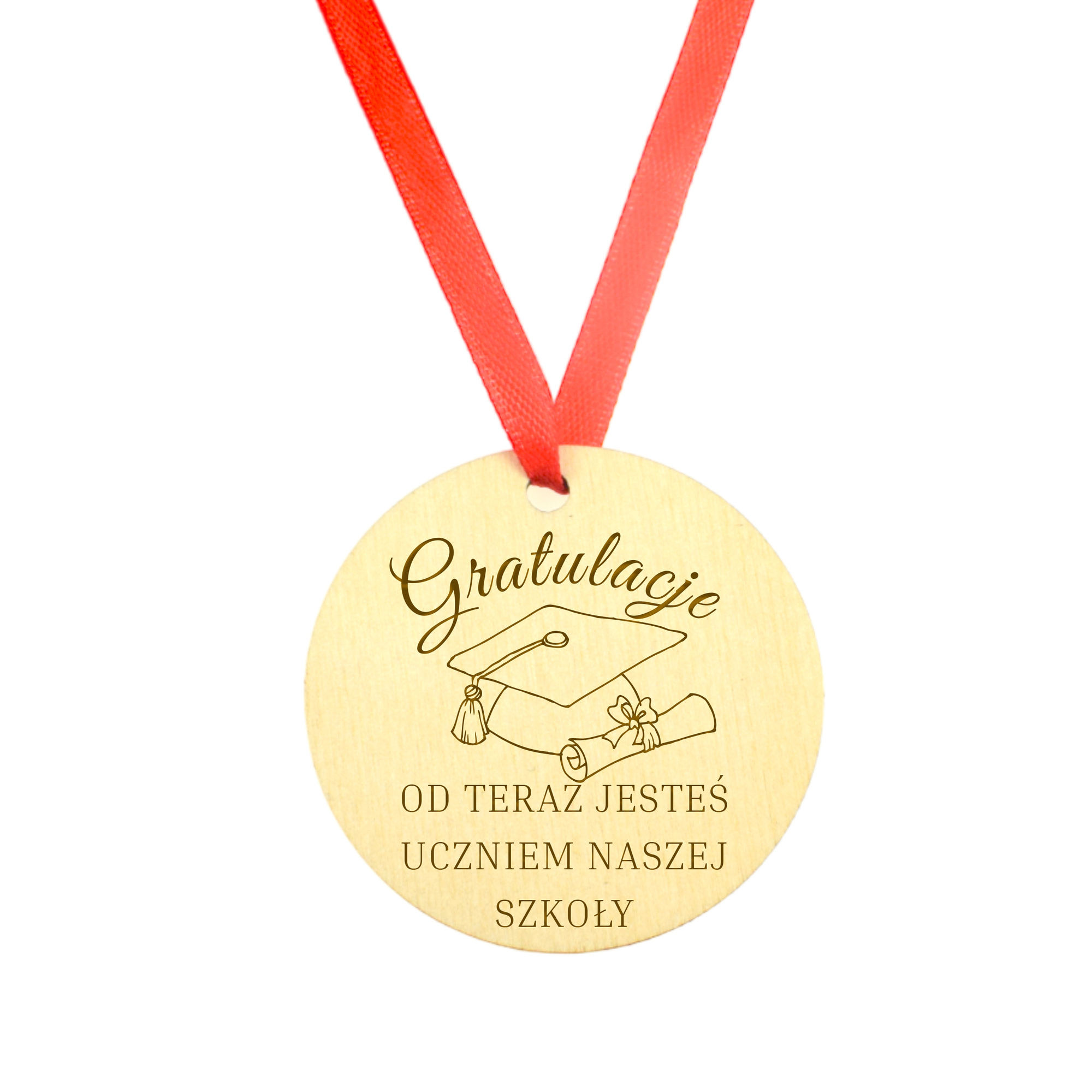 Medal grawerowany pasowanie