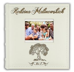 Personalizowany album z ekoskóry - Album Rodzinny 