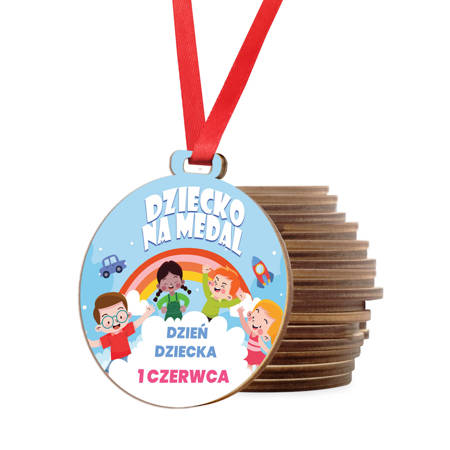 Prezent na Dzień Dziecka - medal